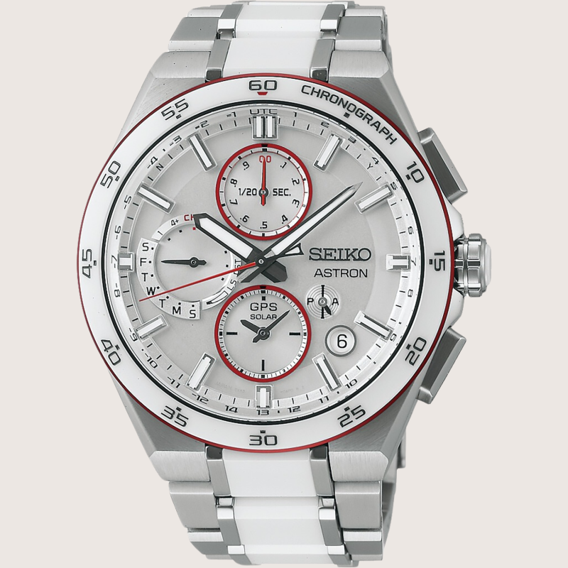 Astron GPS Solar Dual Time Chronograph